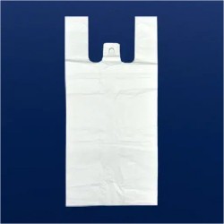 خرید کیسه نایلکس دسته‌دار رکابی در سایزهای مختلف با کیفیت تضمینی و قیمت مناسب. سفارش عمده و تکی مستقیم از سایت ظرف من.