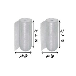 خرید نایلون ضربه‌گیر حبابدار 50، 80 و 100 سانتی | قیمت عالی