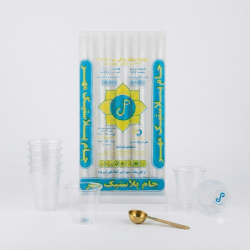 خرید لیوان یکبار مصرف ضخیم 180cc | شفاف، بهداشتی مناسب پذیرایی ومراسم